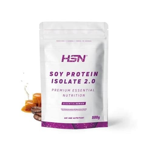 PROTEINA DE SOJA AISLADA VEGAN 2.0 500G CARAMELO SALADO HSN
