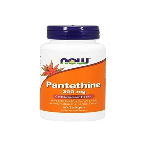 PANTETINA 300MG 60 PERLAS NOW