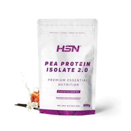 PROTEINA DE GUISANTE AISLADA 2.0 500G VANILLA Y CARAMELO
