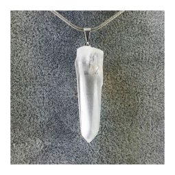 COLGANTE CUARZO BLANCO KHOA