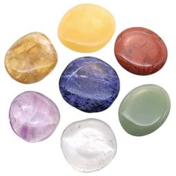PIEDRA PULIDA MINERALES VARIOS (7 CHAKRAS) GEMAS ARCHIPIELAGO