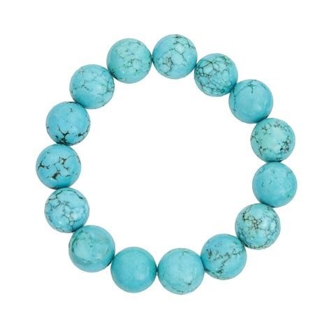 PULSERA BOLA TURQUESA KHOA