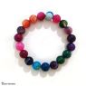 PULSERA BOLA COLORES AGATA KHOA