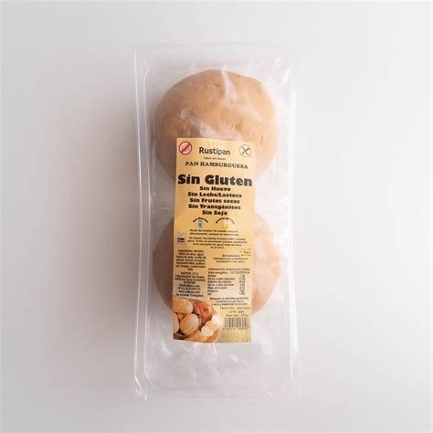 PAN HAMBURGUESA SIN GLUTEN RUSTIPAN