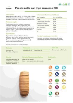 PAN MOLDE TRIGO SARRACENO 445G - RUSTIPAN