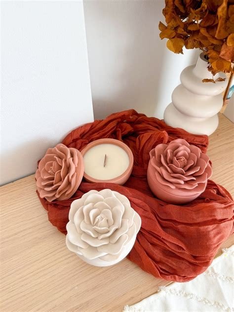 VELA CERA SOJA ROSA GAIA