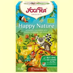YOGI TEA HAPPY NATURE BIO 17 BOLSITAS