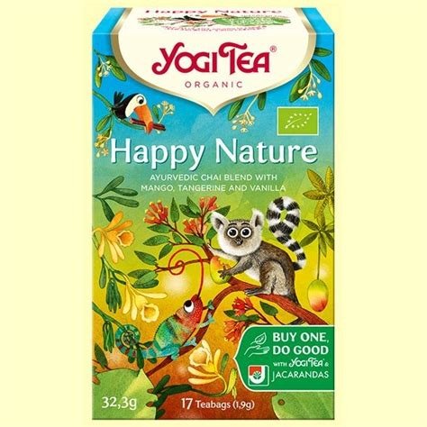 YOGI TEA HAPPY NATURE BIO 17 BOLSITAS
