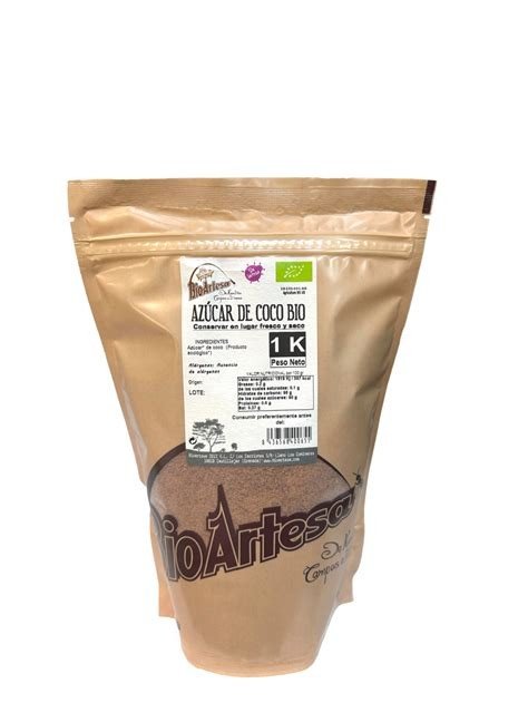 AZUCAR DE COCO 1KG BIOARTESA