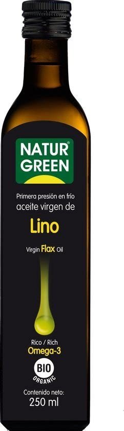 ACEITE DE LINO BIO DHA 250ML NATURGREEN