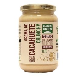 CREMA DE CACAHUETE CRUNCHY 330G NATURGREEN