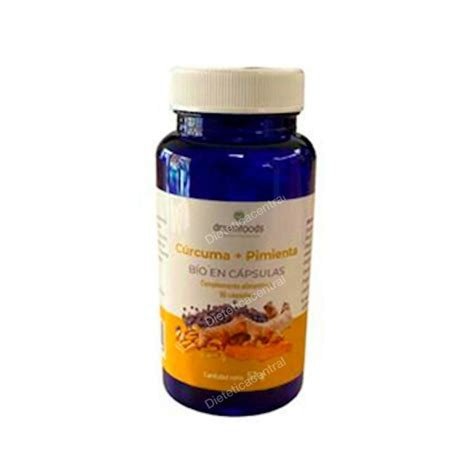 CURCUMA Y PIMIENTA BIO EN CAPSULAS 90 CAPS DREAMFOODS