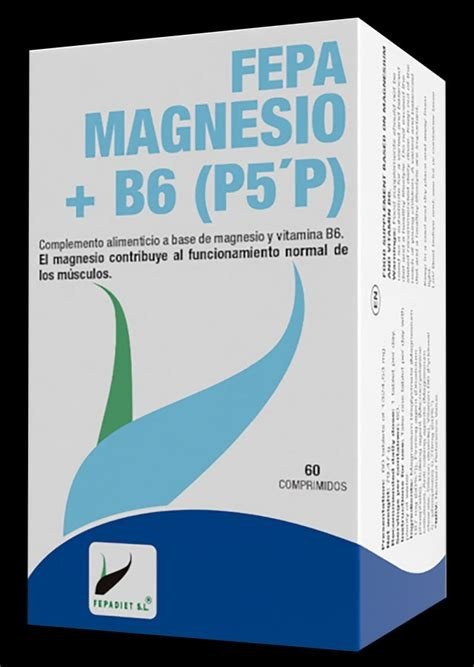 MAGNESIO + VITAMINA B6 60 COMPRIMIDOS FEPA