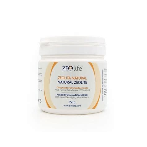 ZEOLITA CLINOPTIOLITA MICRONIZADA 350GR ZEOLIFE