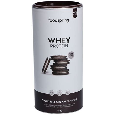 WHEY PROTEIN 750G COOKIES AND CREAM FOODSPRING