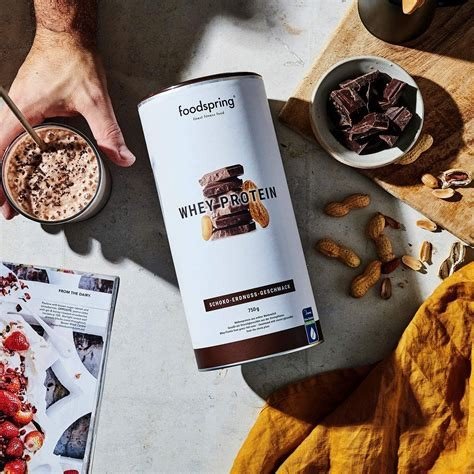 WHEY PROTEIN 750G PEANUT CHOCOLATE FOODSPRING
