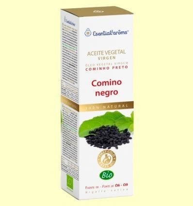 ACEITE DE COMINO NEGRO 100% VIRGEN EXTRA 100ML ESENTIAL AROMS