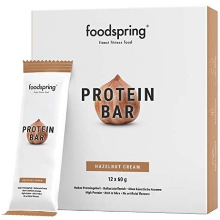 BARRITA PROTEINA VEGANA AVELLANA 45G FOODSPRING