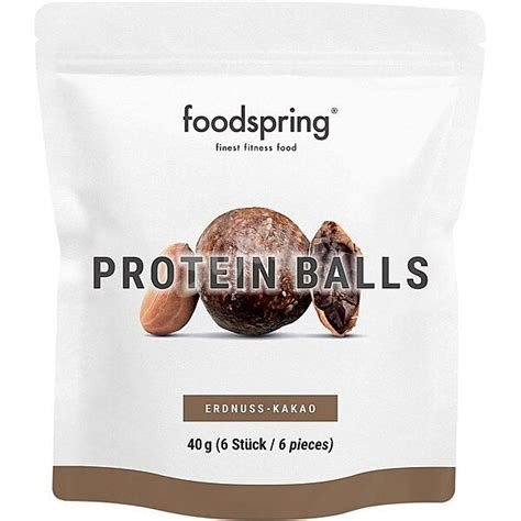 BOLAS PROTEINA CACAHUETE-CHOCOLATE 360G FOODSPRING