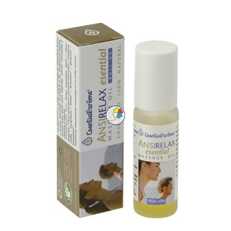 ANSIRELAX ROLL ON 10ML ESSENTIAL AROMS