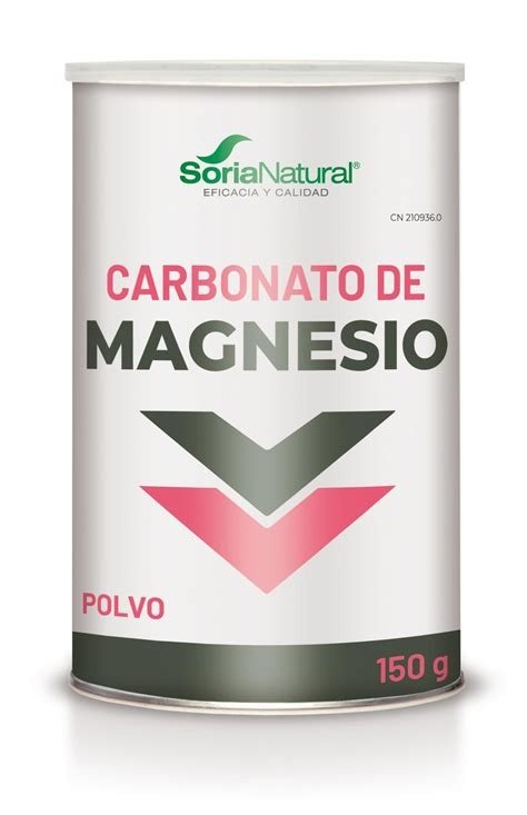CARBONATO DE MAGNESIO 150G SORIA NATURAL