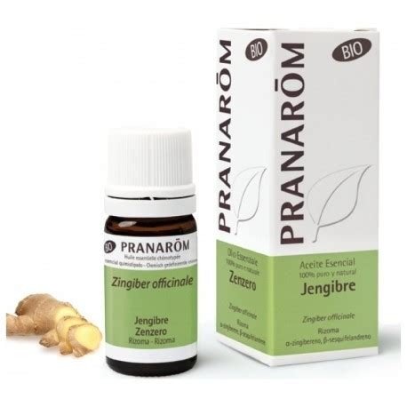 ACEITE ESENCIAL DE JENGIBRE BIO 5ML PRANAROM