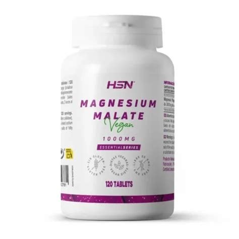 MALATO DE MAGNESIO 1000MG 120 TABLETAS HSN