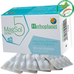 MAGSOL 5 EXTRA 60 CAPSULAS MAGNESIO HERBOPLANET