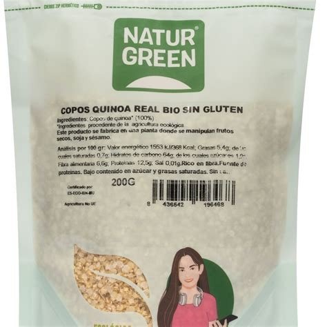 COPOS QUINOA REAL 200GR NATURGREEN