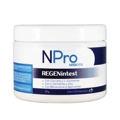 REGEN INTEST 170GR SABOR ARANDANOS NPRO MIBIOTA