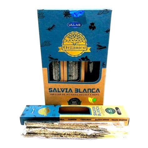 INCIENSO ORGANICO SALVIA BLANCA ULLAS 25G