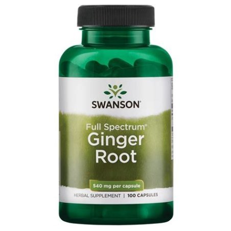 RAIZ DE JENGIBRE 540MG 100 CAPS SWANSON