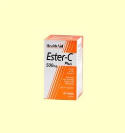 ESTER C PLUS 500 MG 60 TAB. HEALTH AID