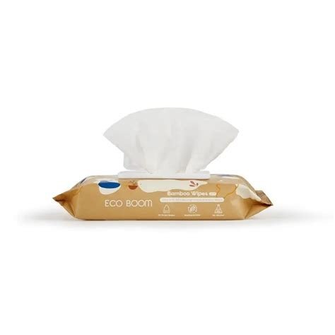 TOALLITAS HUMEDAS DE BAMBU ECO 60 UNIDADES