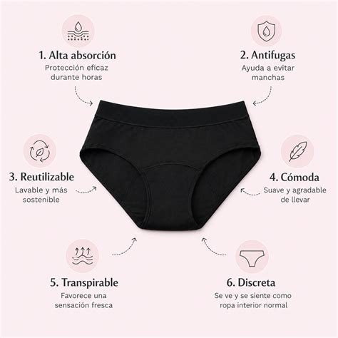 BRAGA MENSTRUAL BRENDA TALLA L 40/42 ECOBYMAMI
