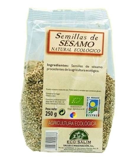 SEMILLAS DE SESAMO NATURAL ECO 250G ECOSALIM