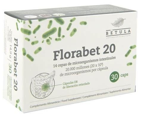 FLORABET 20 30 CAPSULAS BETULA