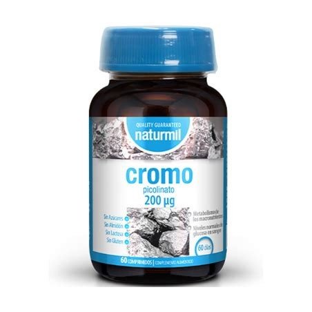 PICOLINATO CROMO 200UG 60COMP NATURMIL