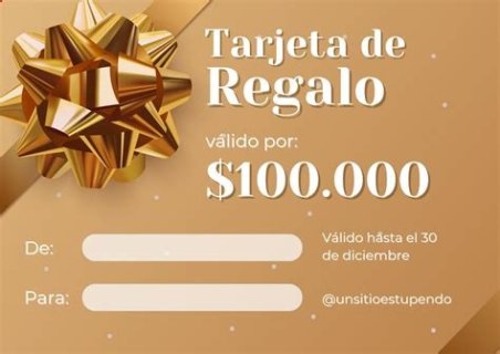BONO REGALO