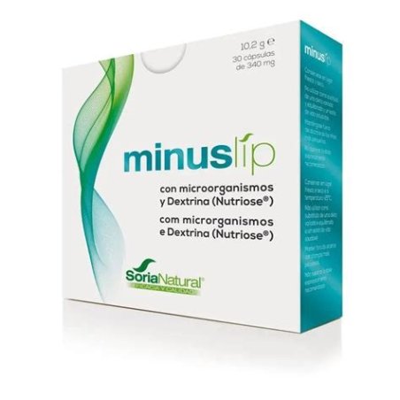 MINUSLIP 30 CAPSULAS SORIA NATURAL
