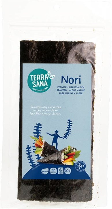 ALGA NORI 10 HOJAS 25 G. TERRASANA
