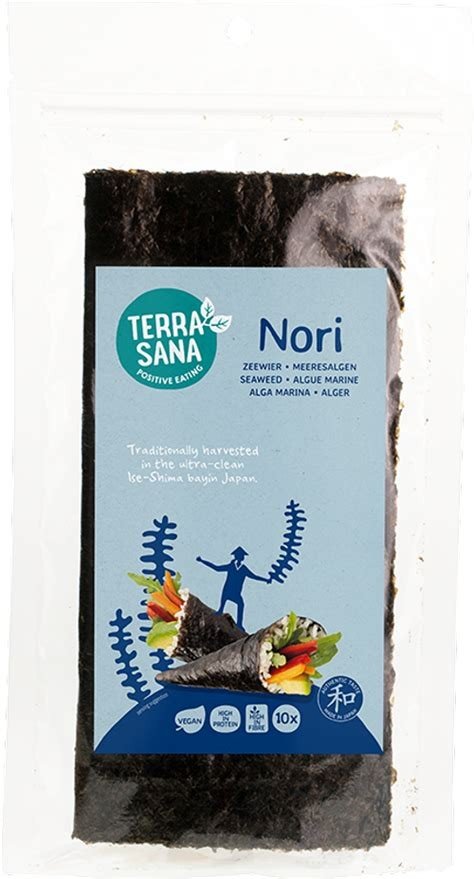 ALGA NORI 10 HOJAS 25 G. TERRASANA