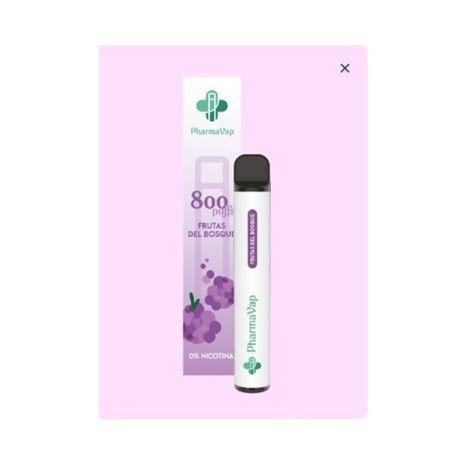 VAPER 0% NICOTINA FRUTOS DEL BOSQUE 4ML PHARMAVAP