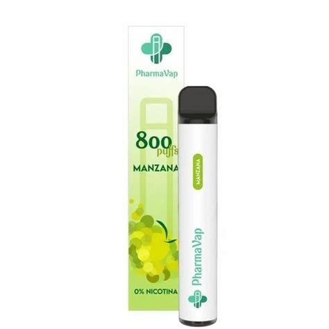VAPER 0% NICOTINA MANZANA 4ML PHARMAVAP