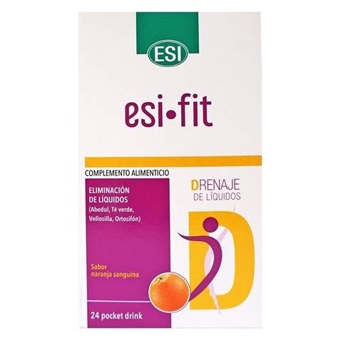 ESI FIT DRENAJE DE LIQUIDOS 24 POCKETS ESI