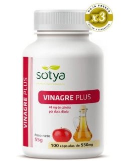 VINAGRE PLUS 100CAP SOTYA