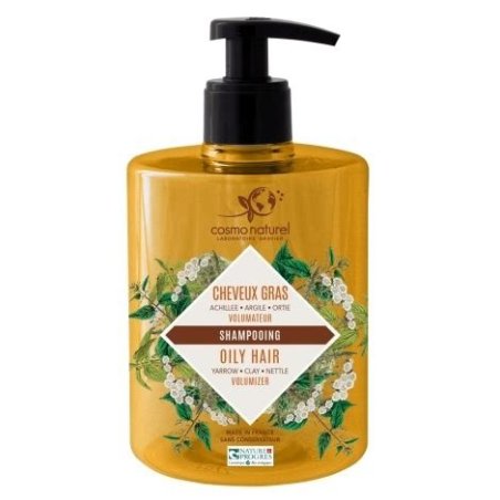 CHAMPU ARCILLA/ORTIGA PELO GRASO 500ML COSMONATUREL