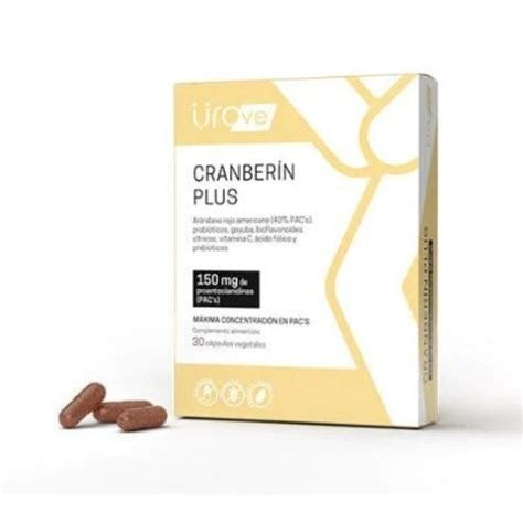 CRANBERIN PLUS 150MG 30 CAPSULAS HERBORA