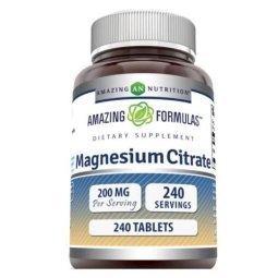 CITRATO MAGNESIO 200 MG 240 TABLETAS
