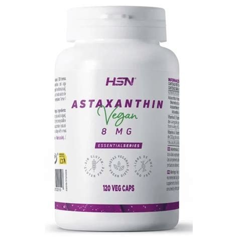 ASTAXANTINA 8MG 120 CAPS HSN